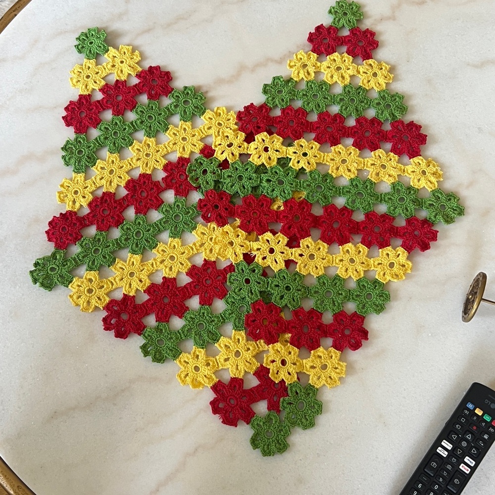 Vintage crocheted doily